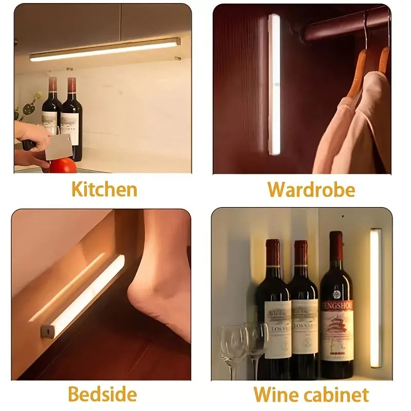 Rechargeable LED Motion Sensor Cabinet Light Strip