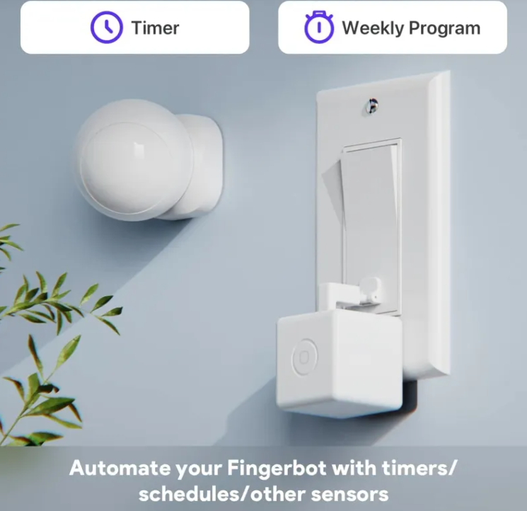 Finger Robot Button Pusher — Smart Home Automation