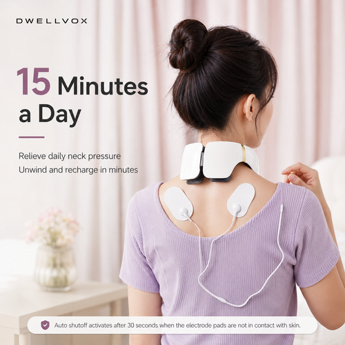 CervaPulse™ 6-Zone Neck Therapy Device by Dwellvox.